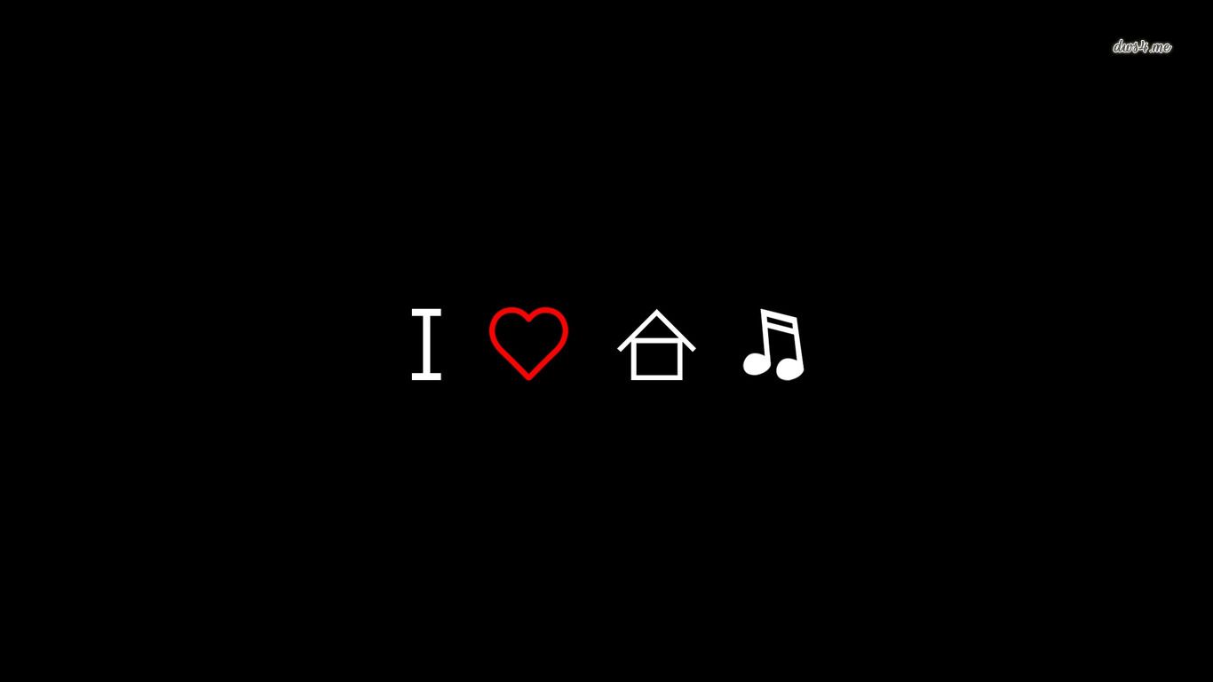 I Love House Music wallpaper - Music wallpapers -
