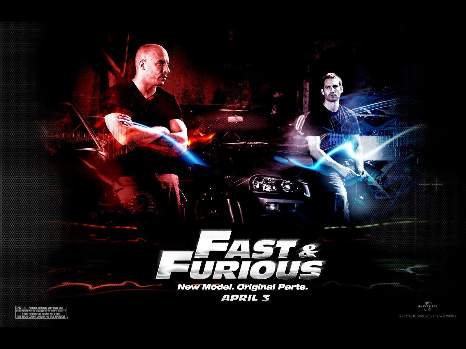 Fast Furious Vin Diesel Paul Walker Wallpaper Wallpaper