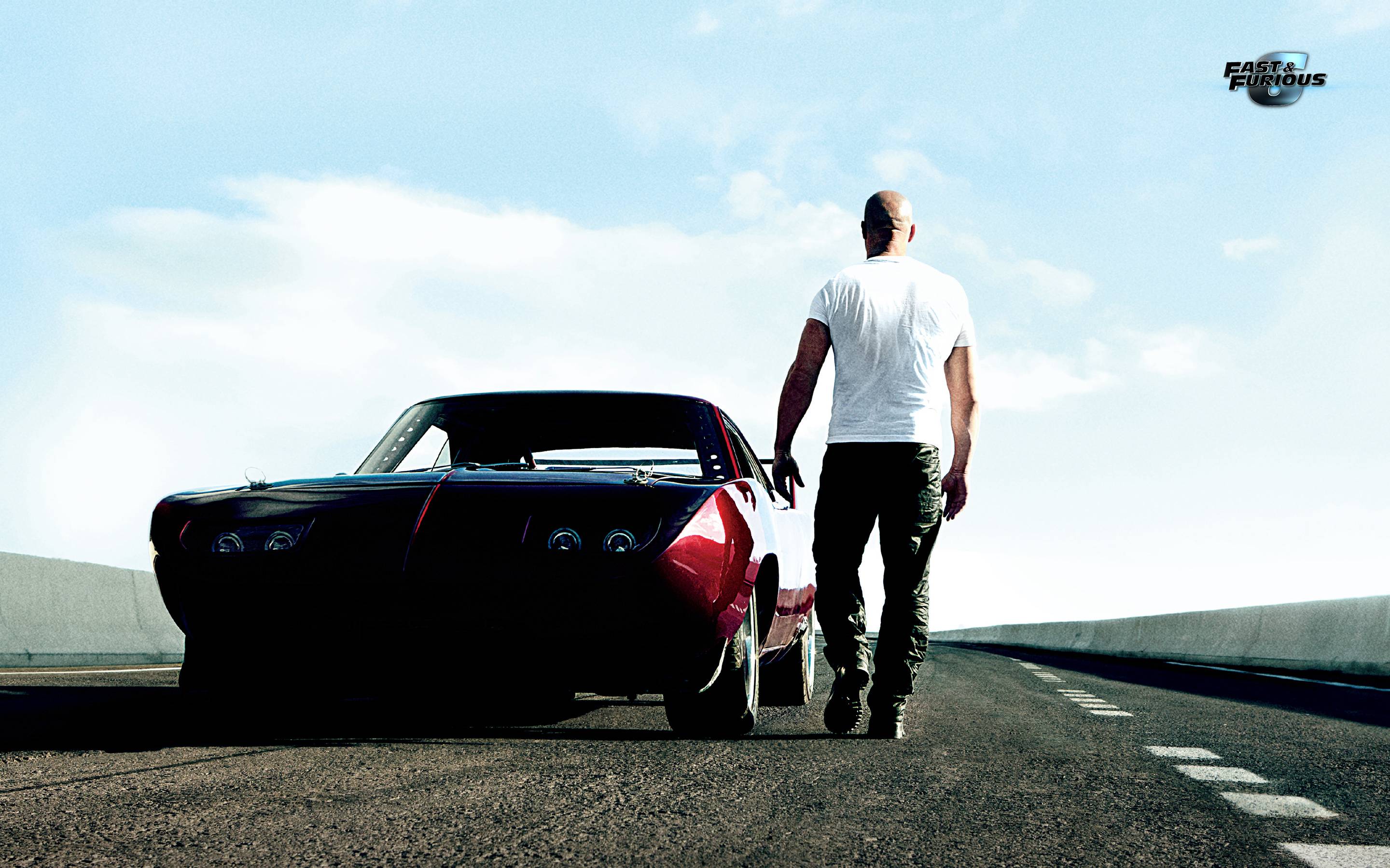 Vin Diesel Muscle Car in Fast and Furious 6 HD Wallpapers