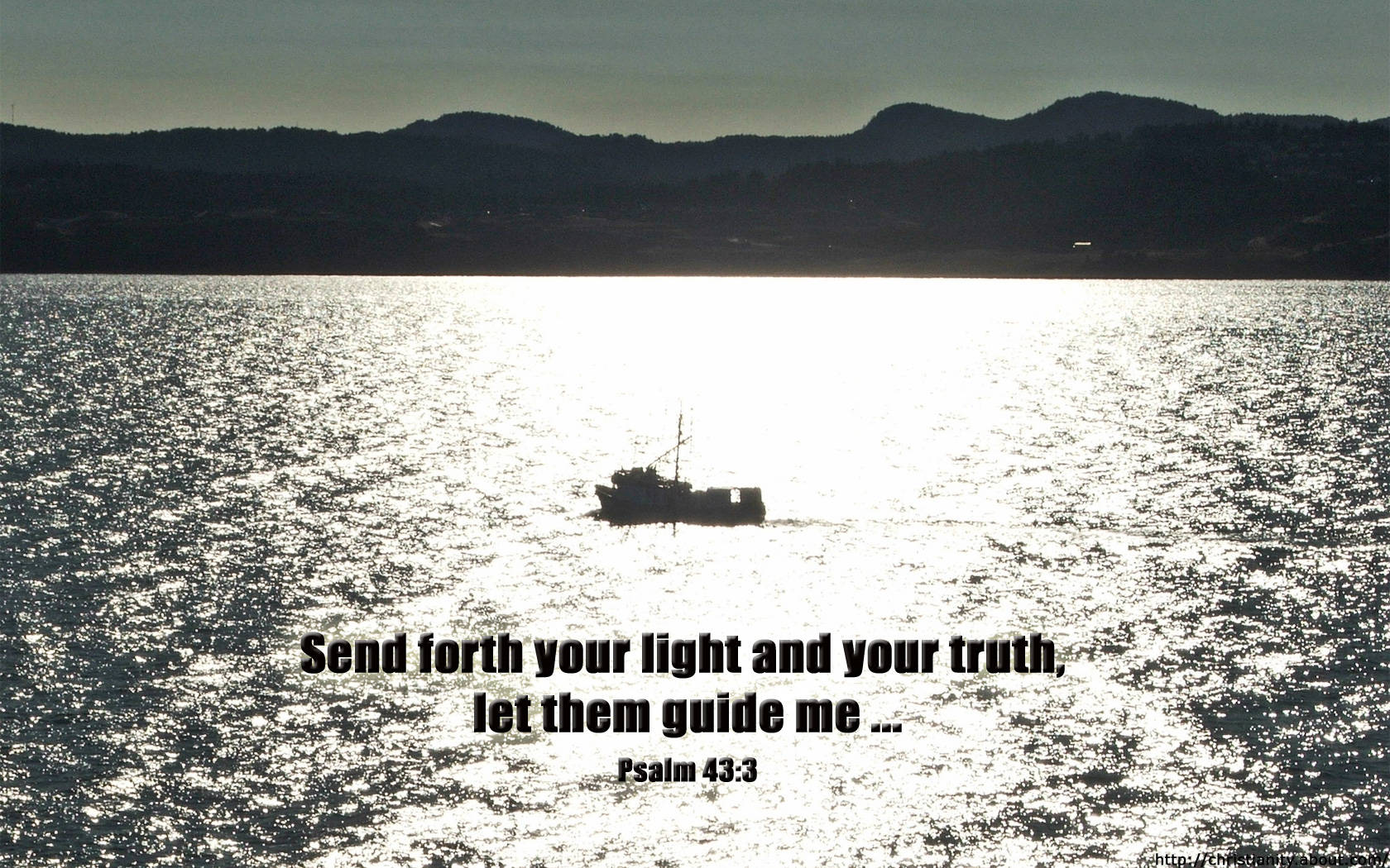 Psalm 43:3 - Send Forth Your Light And Your Truth Wallpaper ...