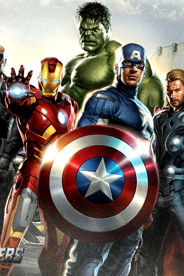 The Avengers Wallpaper HD para iPhone 4 y 4s | Digital Weeks