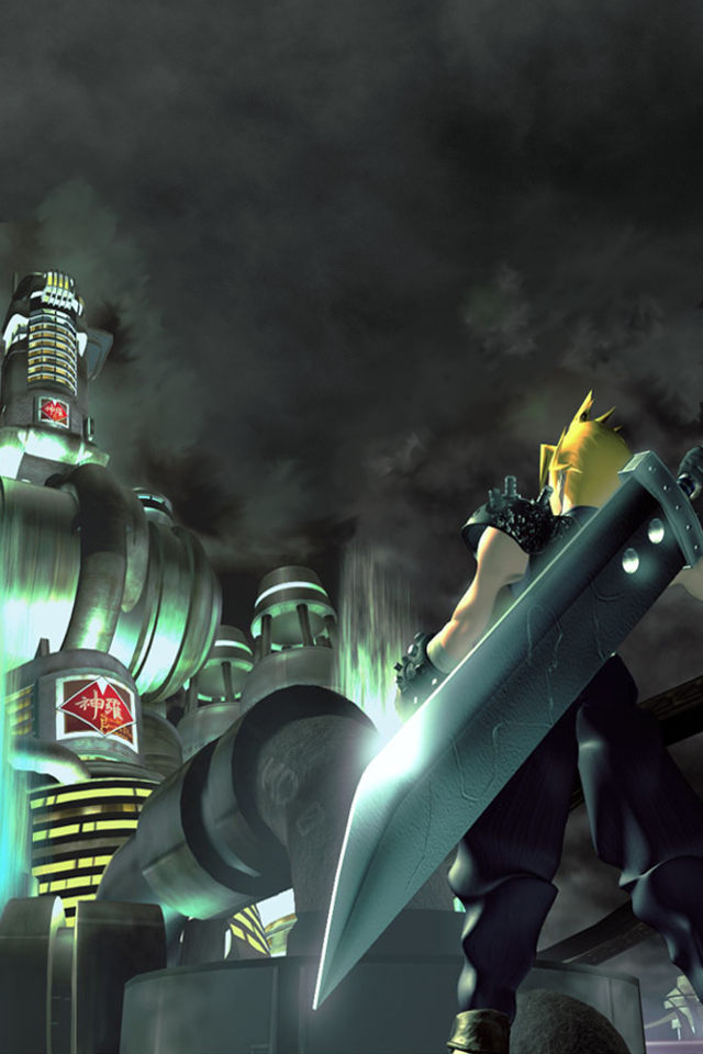 Final Fantasy Vii Wallpaper For Iphone 4 By Windschatten69 On