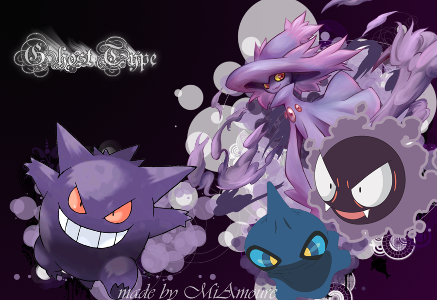 Every Ghost Pokemon Wallpaper! by LVStarlitSky on deviantART  Pokemon tipo  fantasma, Papel de parede pokemon fofo, Arte pokemon