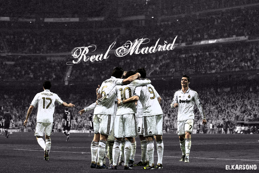 Real Madrid wallpaper by elKARSONO on DeviantArt
