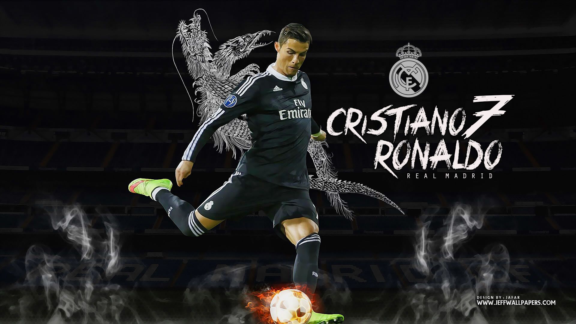 Cristiano Ronaldo Real Madrid wallpaper by Jafarjeef - Cristiano ...