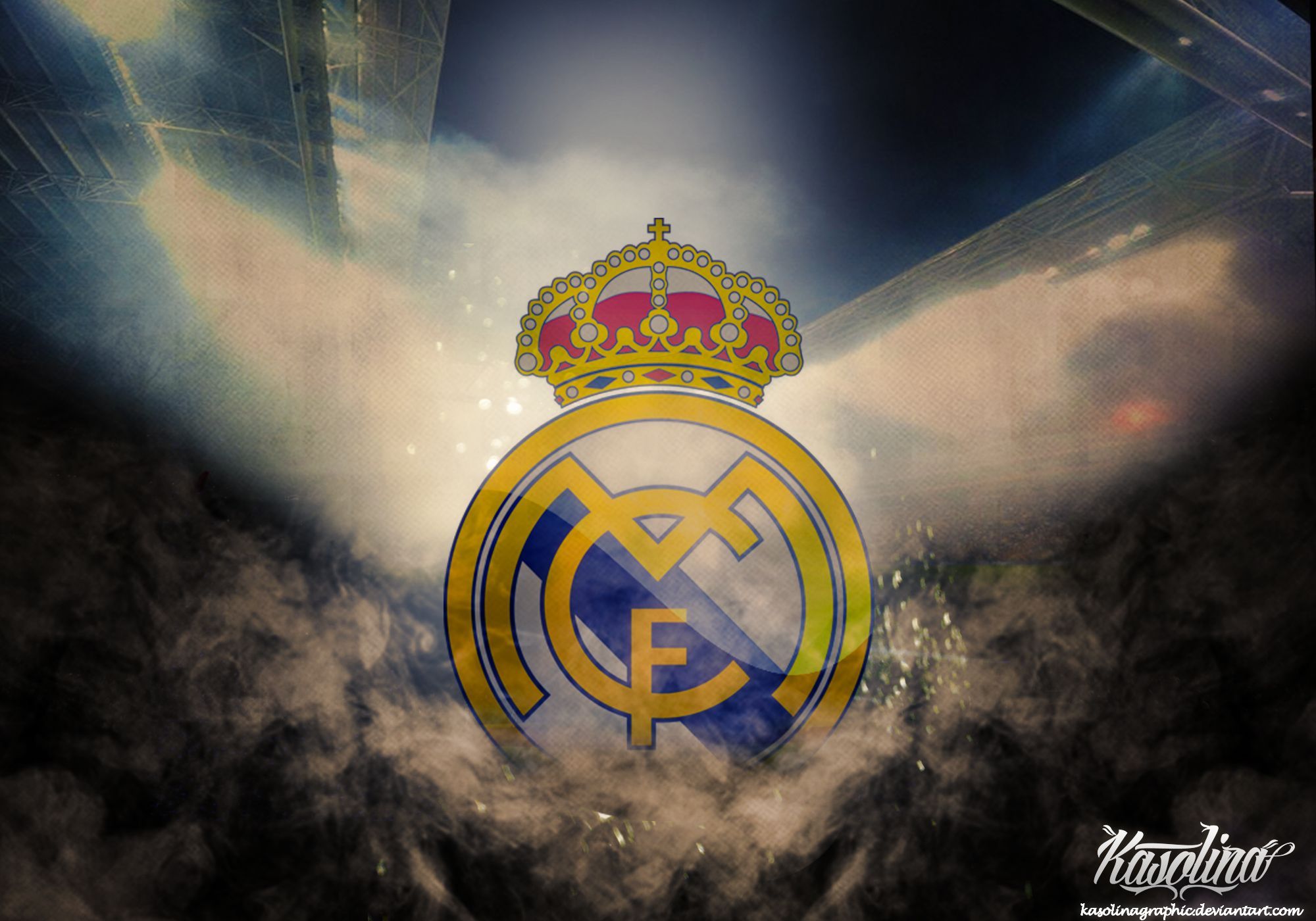 Real Madrid Wallpaper by KasolinaGraphic on DeviantArt