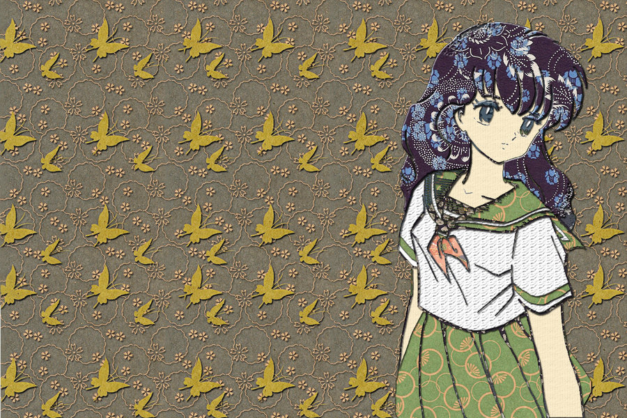 Wallpaper Kagome Higurashi by Celty-chan on DeviantArt