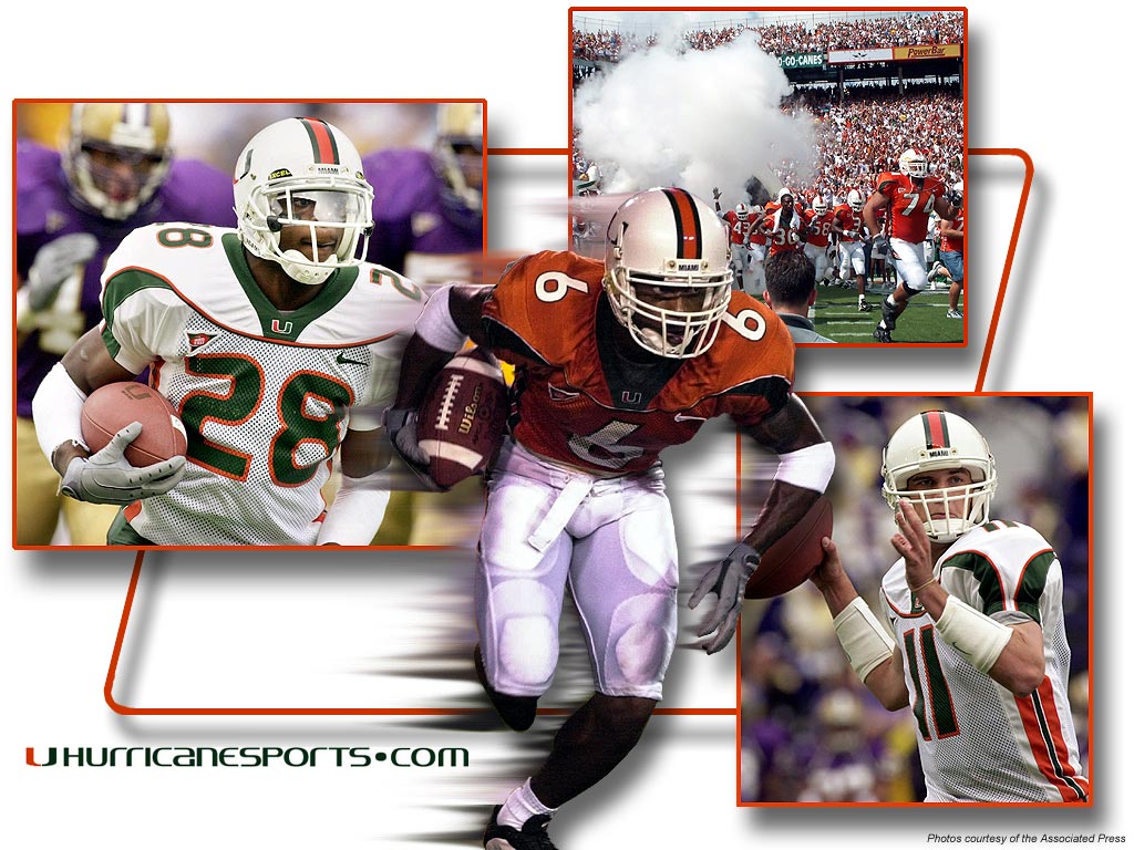 Hurricane Football Wallpaper - University of Miami Hurricanes ...