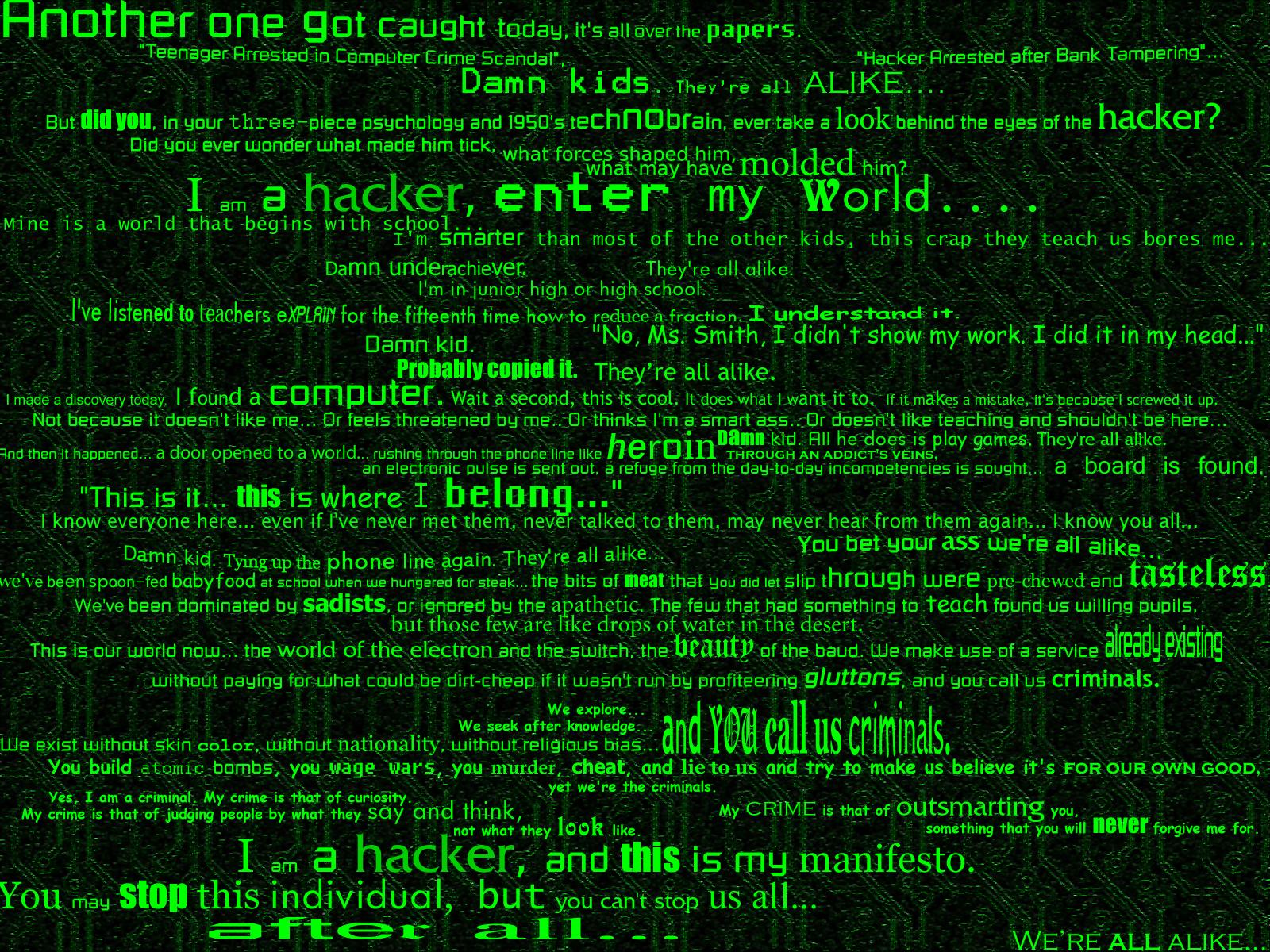 Download Technology Hacker Wallpaper 1600x1200 | Wallpoper #211292