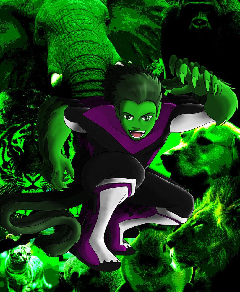 BeastBoy's Power by natrival on DeviantArt