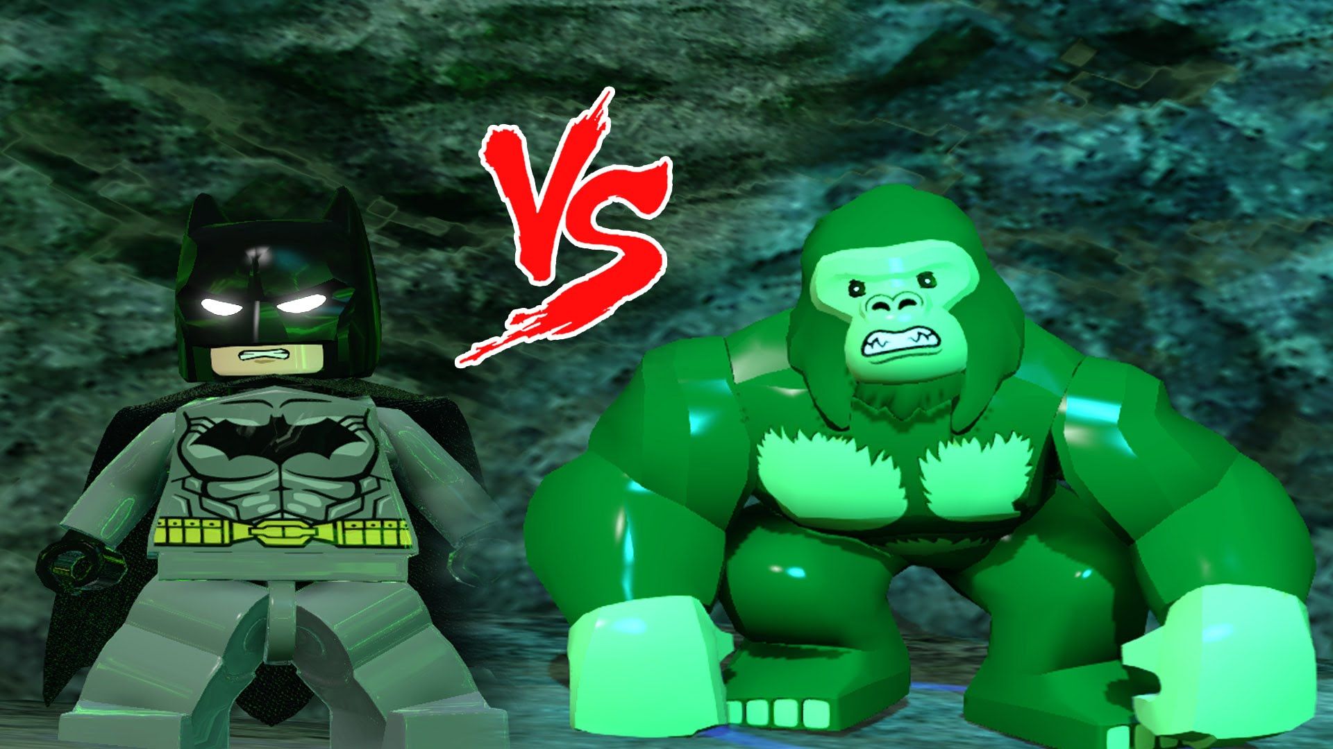 BATMAN VS BEAST BOY (BATTLE) - LEGO BATMAN 3 - YouTube