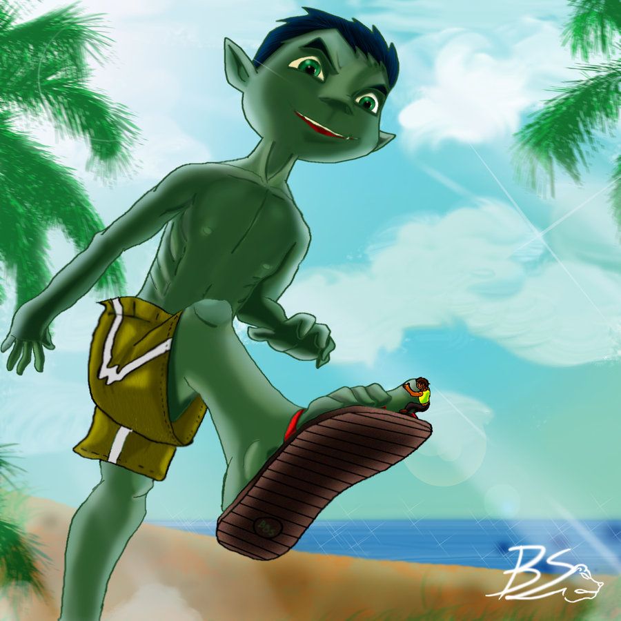 Beast Boy request by Captainfusion on DeviantArt