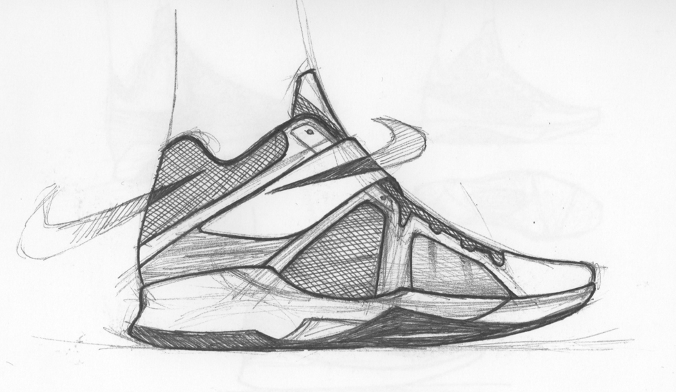 Sneaker Sketch of the Week // Leo Chang's Nike Zoom KD IV ...