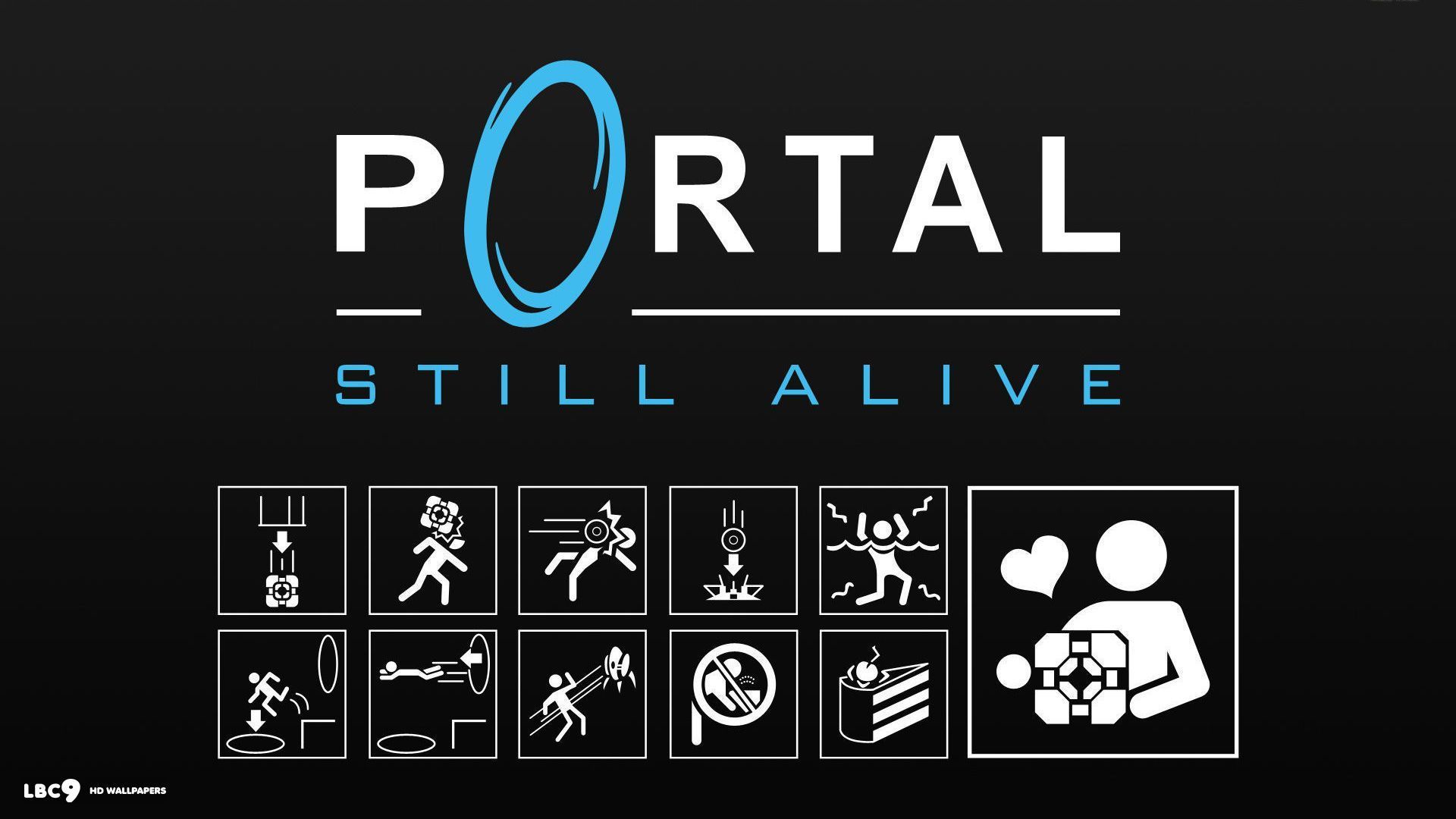 portal wallpaper 12/17 | platform games hd backgrounds