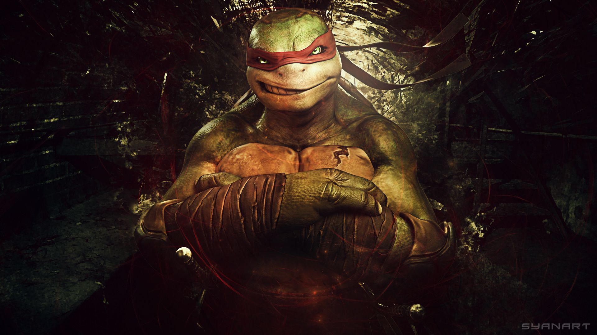 Raphael ninja turtles art wallpaper | 1920x1080 | #10908