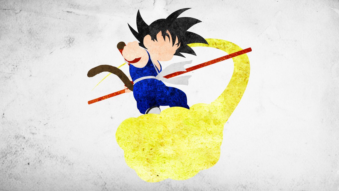 Kid Goku Minimalistic Wallpaper by KhUnlimited on DeviantArt
