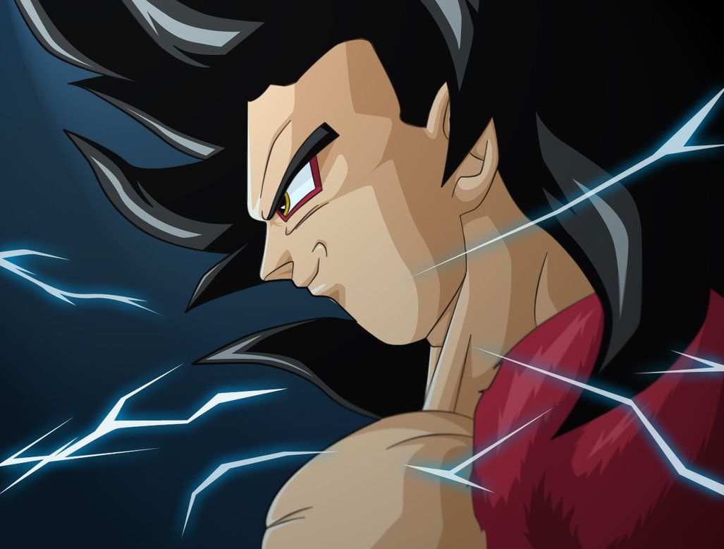 SSJ4 Goku & Vegeta HD wallpaper