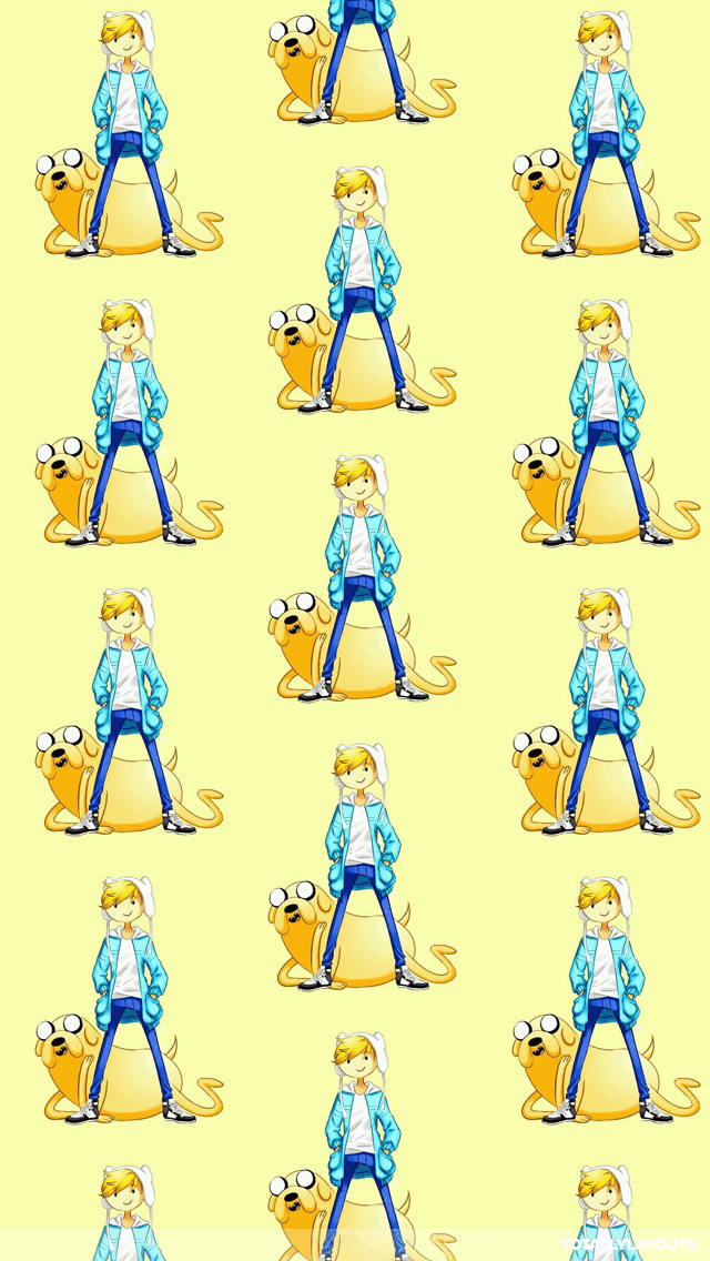 Drawn Jake And Finn Adventure Time Android Wallpaper - Cartoon ...
