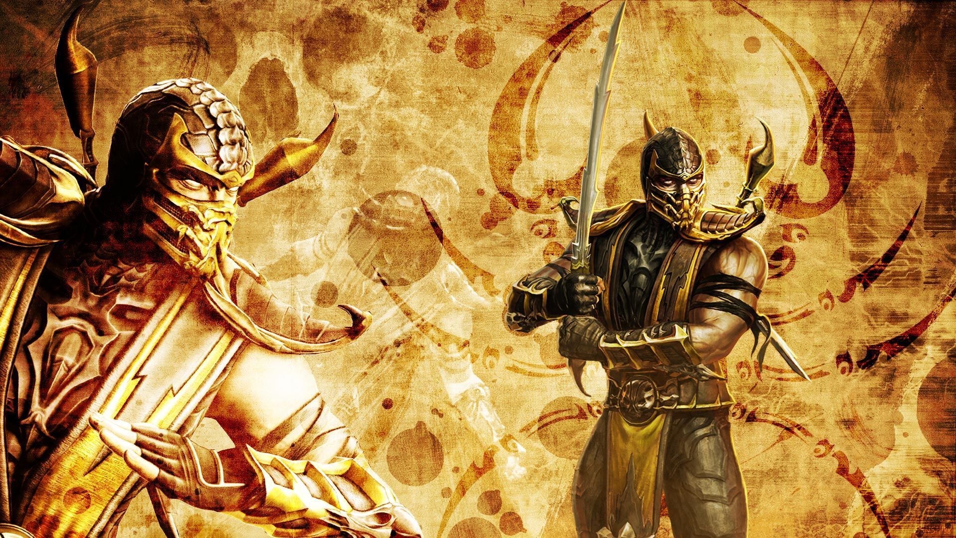 Scorpion Demon Mortal Kombat Wallpaper Wallpaper Download