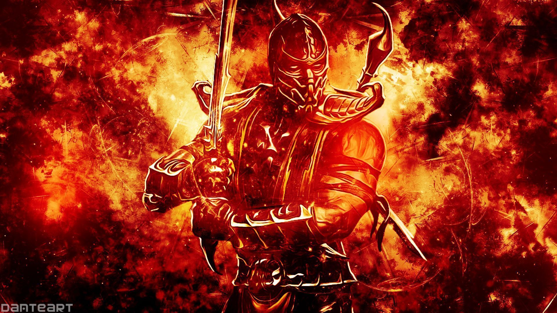 Mortal Kombat X Scorpion Wallpaper by DanteArtWallpapers on DeviantArt
