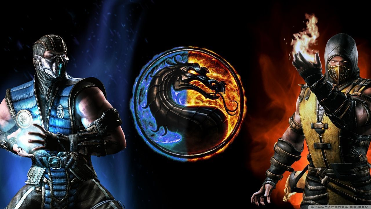 Mortal Kombat X : SubZero vs Scorpion HD desktop wallpaper : High ...