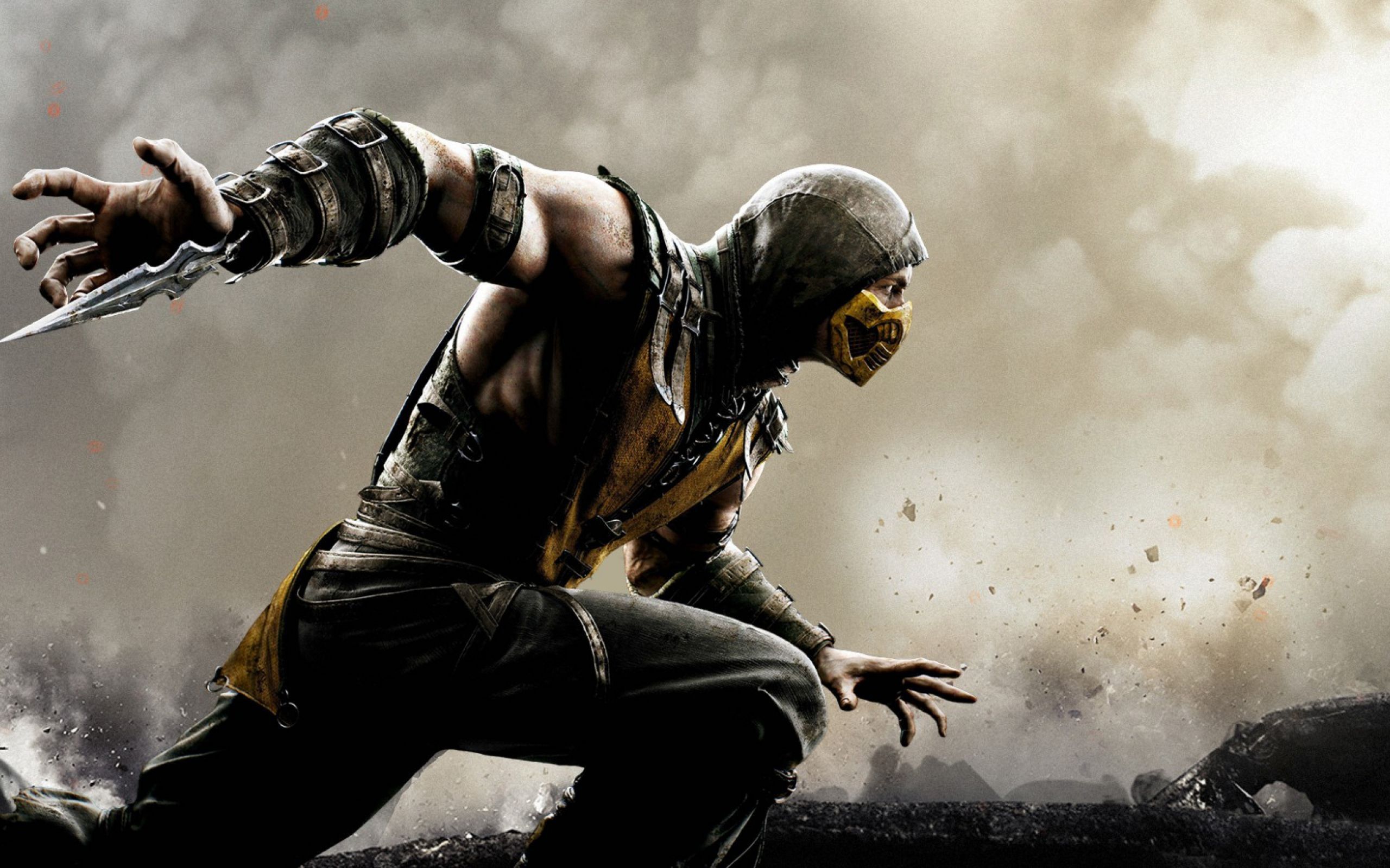 HD Background Mortal Kombat X Scorpion Wallpaper | Wallpapers Byte
