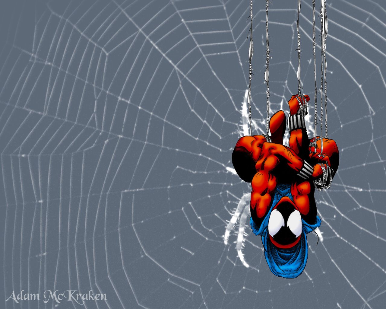 Scarlet Spider-Man Wallpaper by AdamMcKraken on DeviantArt