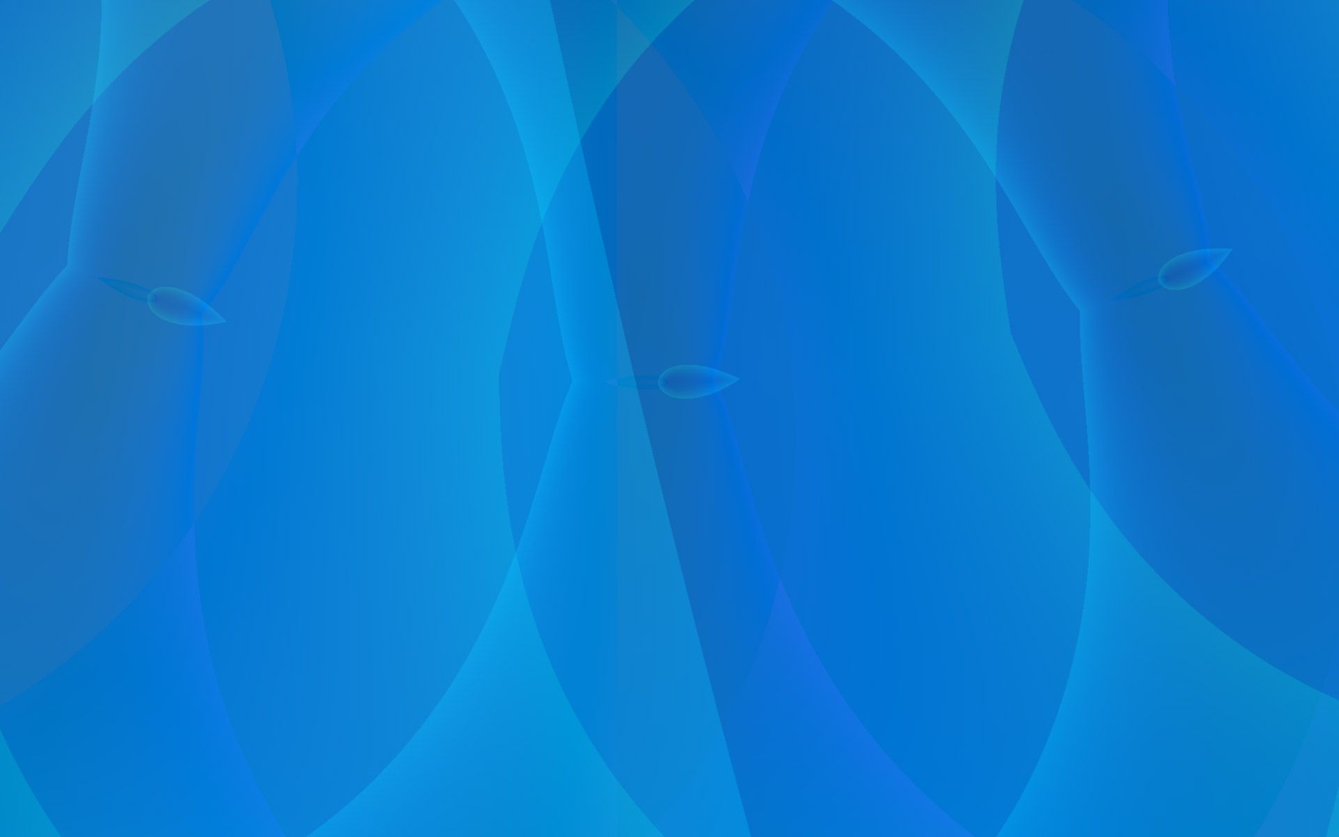 Абстракция, фрактал голубой - Free desktop wallpapers