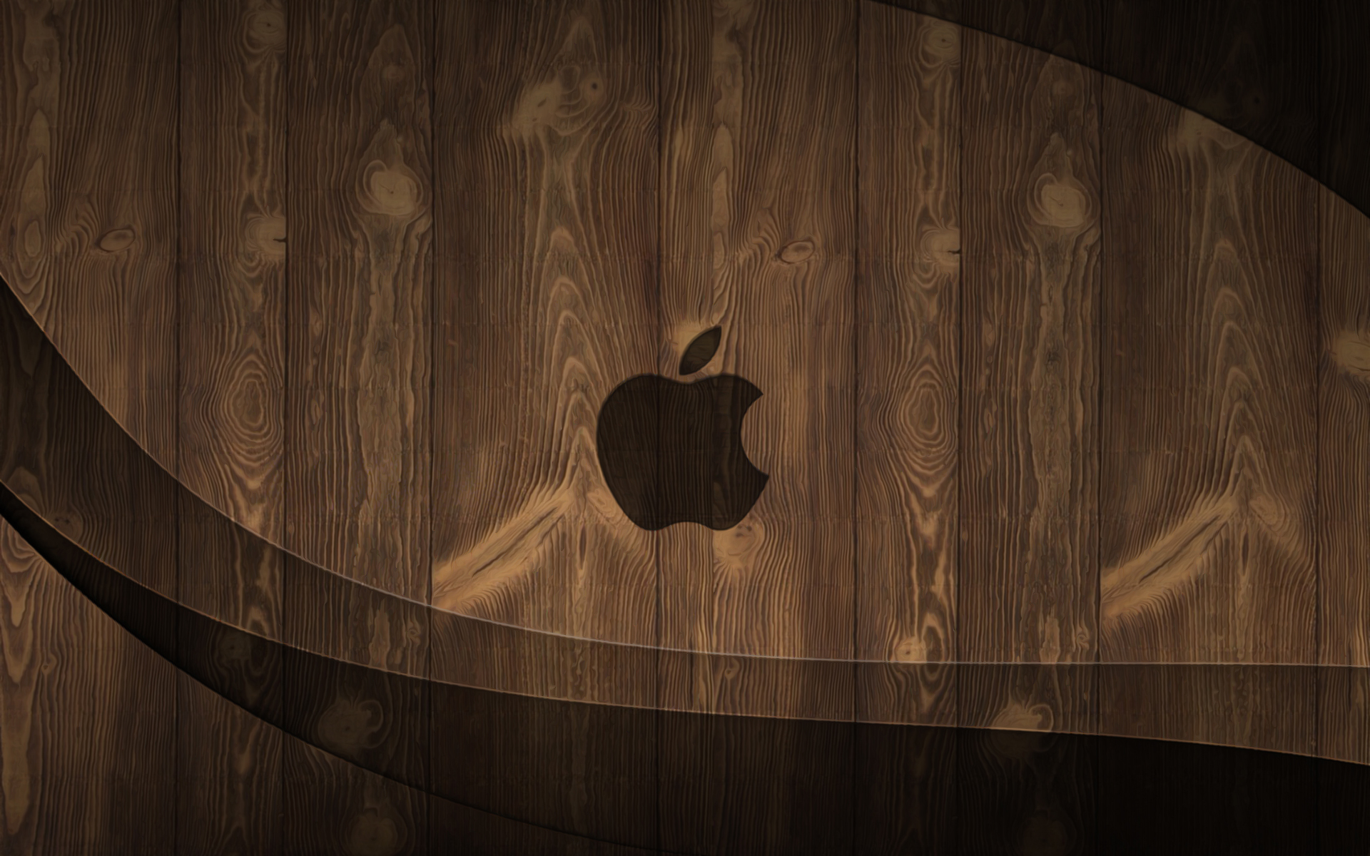 Mac Wood Megapack Wooden Apple Full HD desktop wallpaper Wallinda