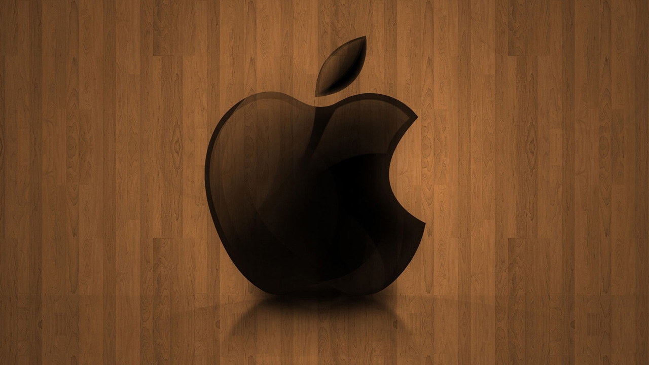 Smooth wood apple logo Wallpapers HD, HD Desktop Backgrounds
