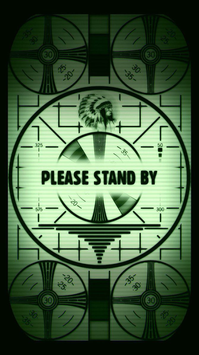 Fallout Please Stand By iPhone 5/6 Lock Screen by smills8 on ...