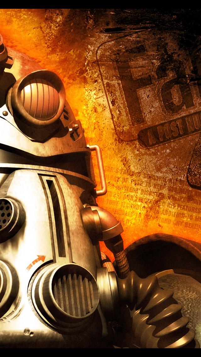 Fallout 1 iPhone 5 Wallpaper (640x1136)