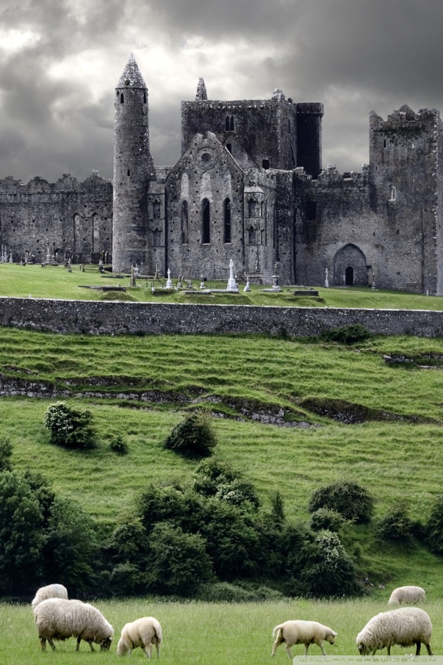 The Rock of Cashel, Ireland, Europe HD desktop wallpaper