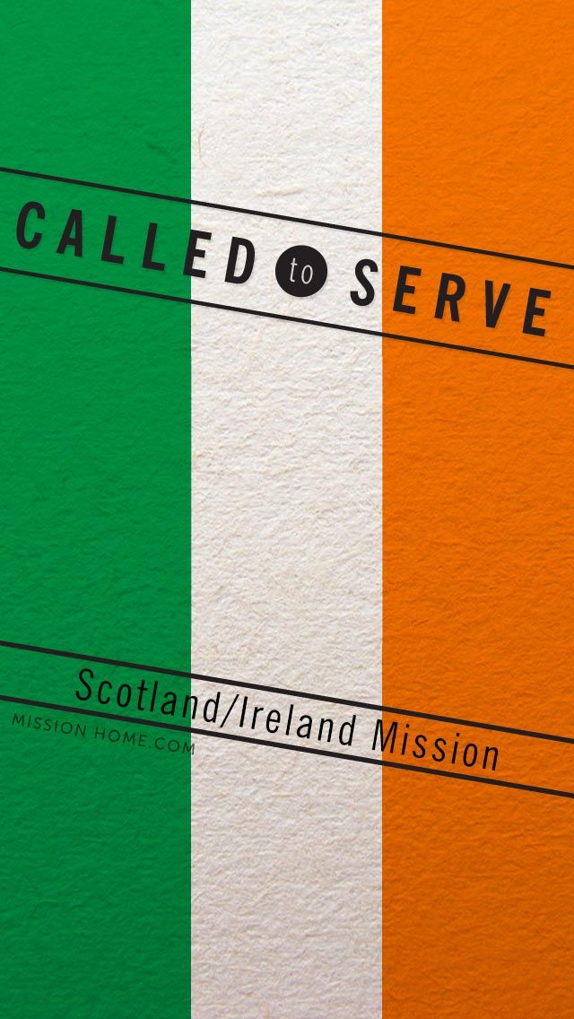 IPhone 5 / 4 Wallpaper. Called to Serve Scotland Ireland Mission