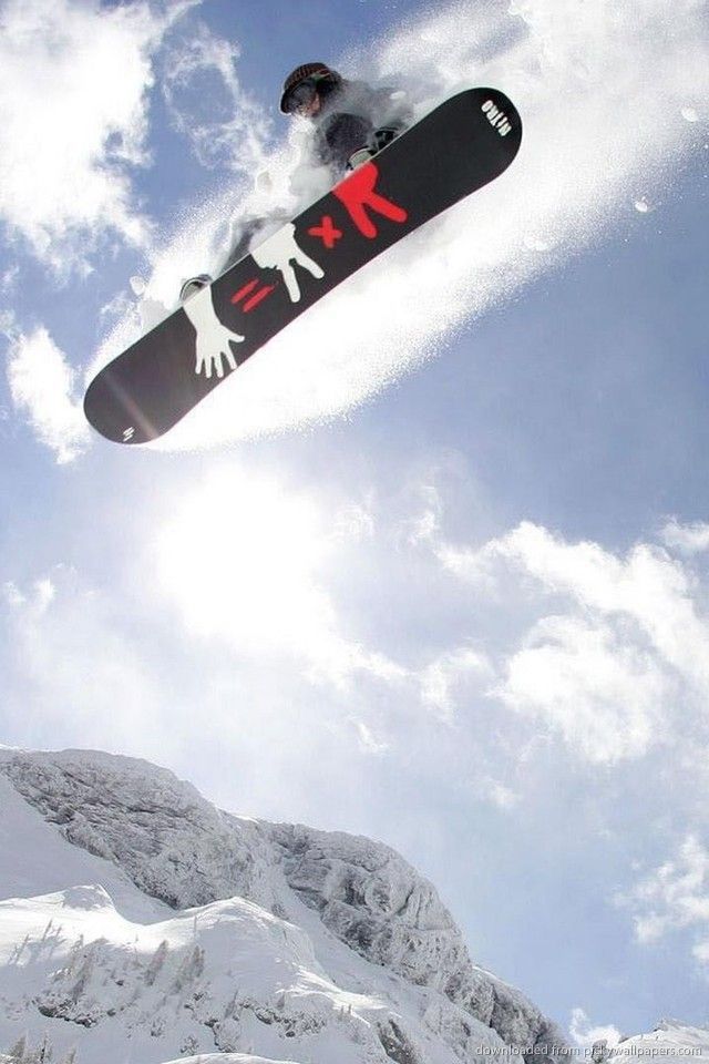 Download Snowboard Xtreme Freestyle Wallpaper For iPhone 4