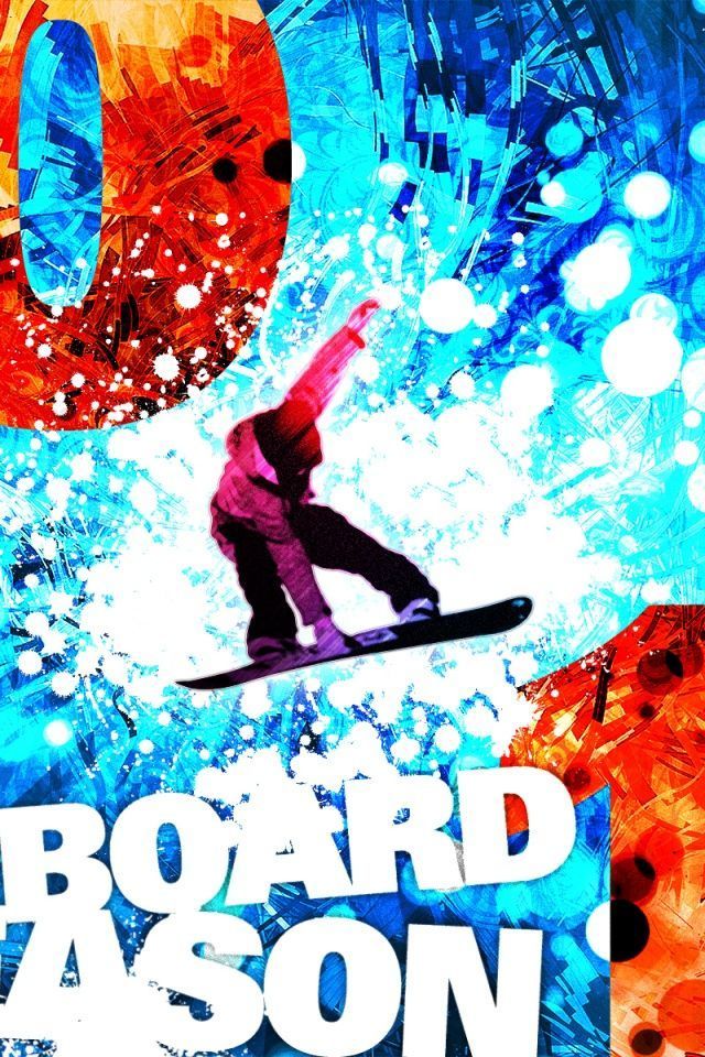 640x960 Snowboard Season Iphone 4 wallpaper