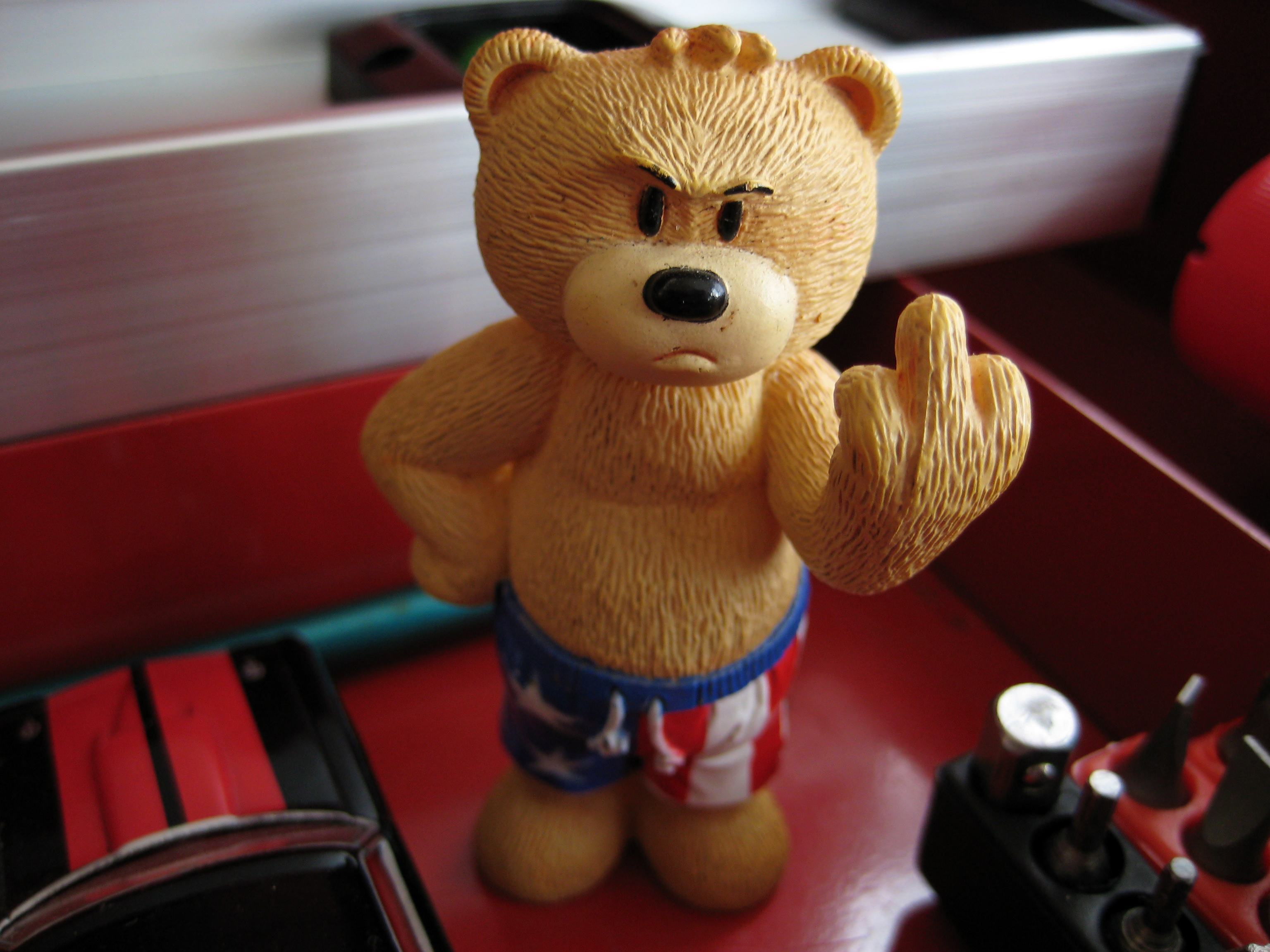 Middle finger teddy bears wallpaper - (#170208) - High Quality and ...