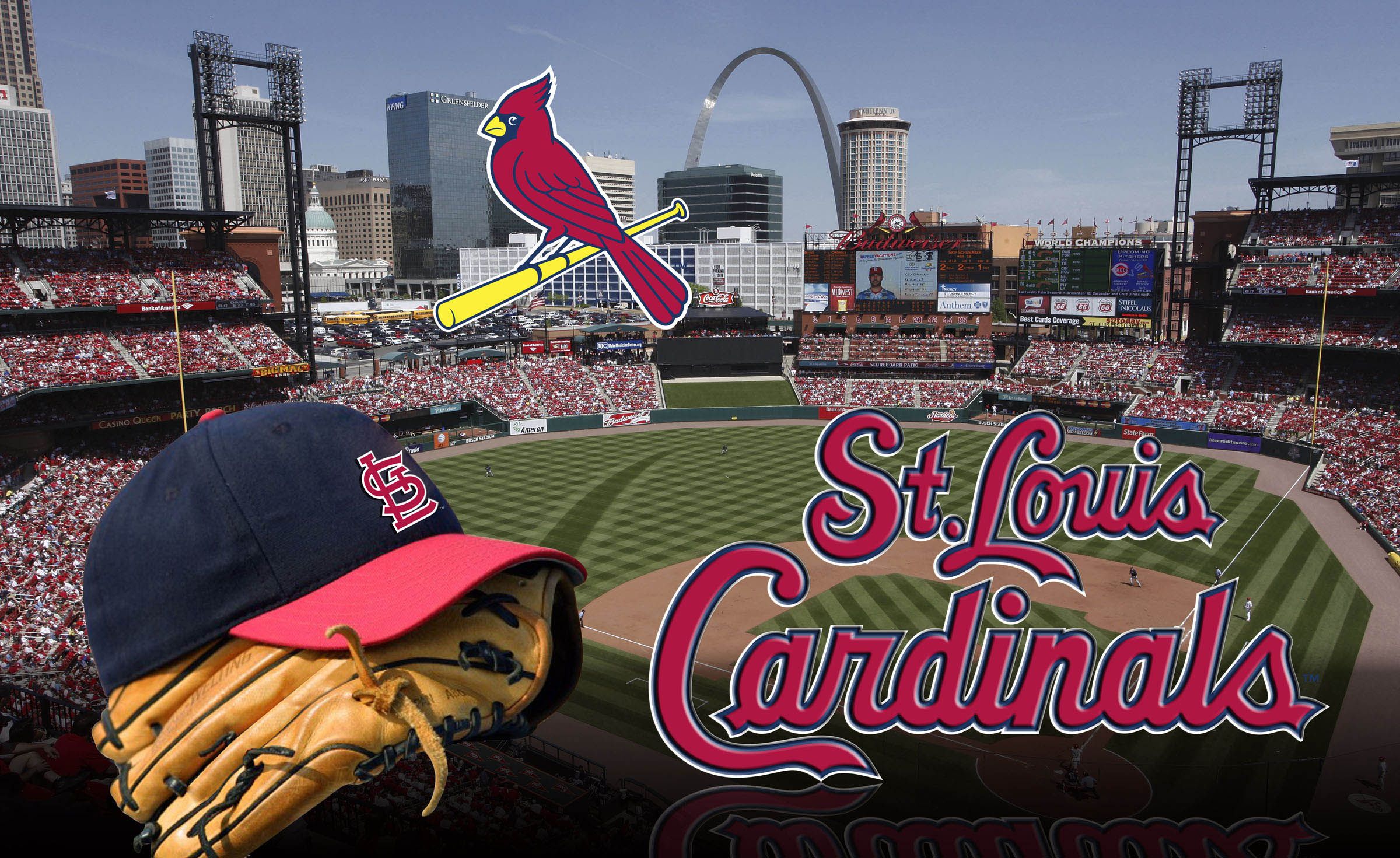 MLB St. Louis Cardinals wallpaper HD. Free desktop background 2016