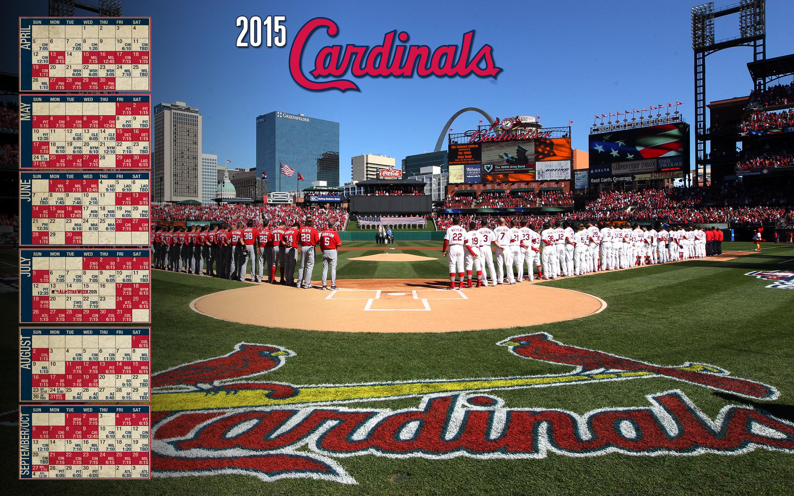 2015 Cardinals Schedule - Desktop Backgrounds : CardinalsImages
