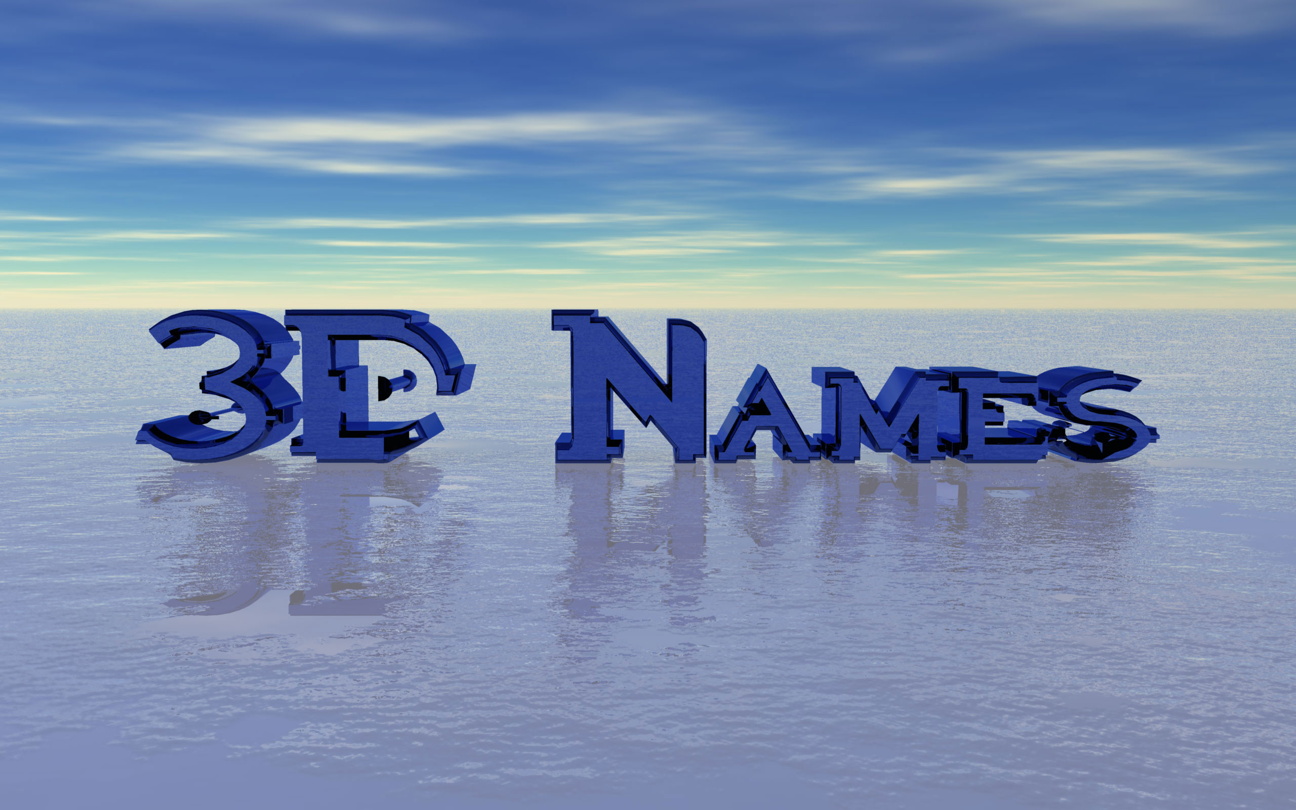 3D Name Wallpapers Animations