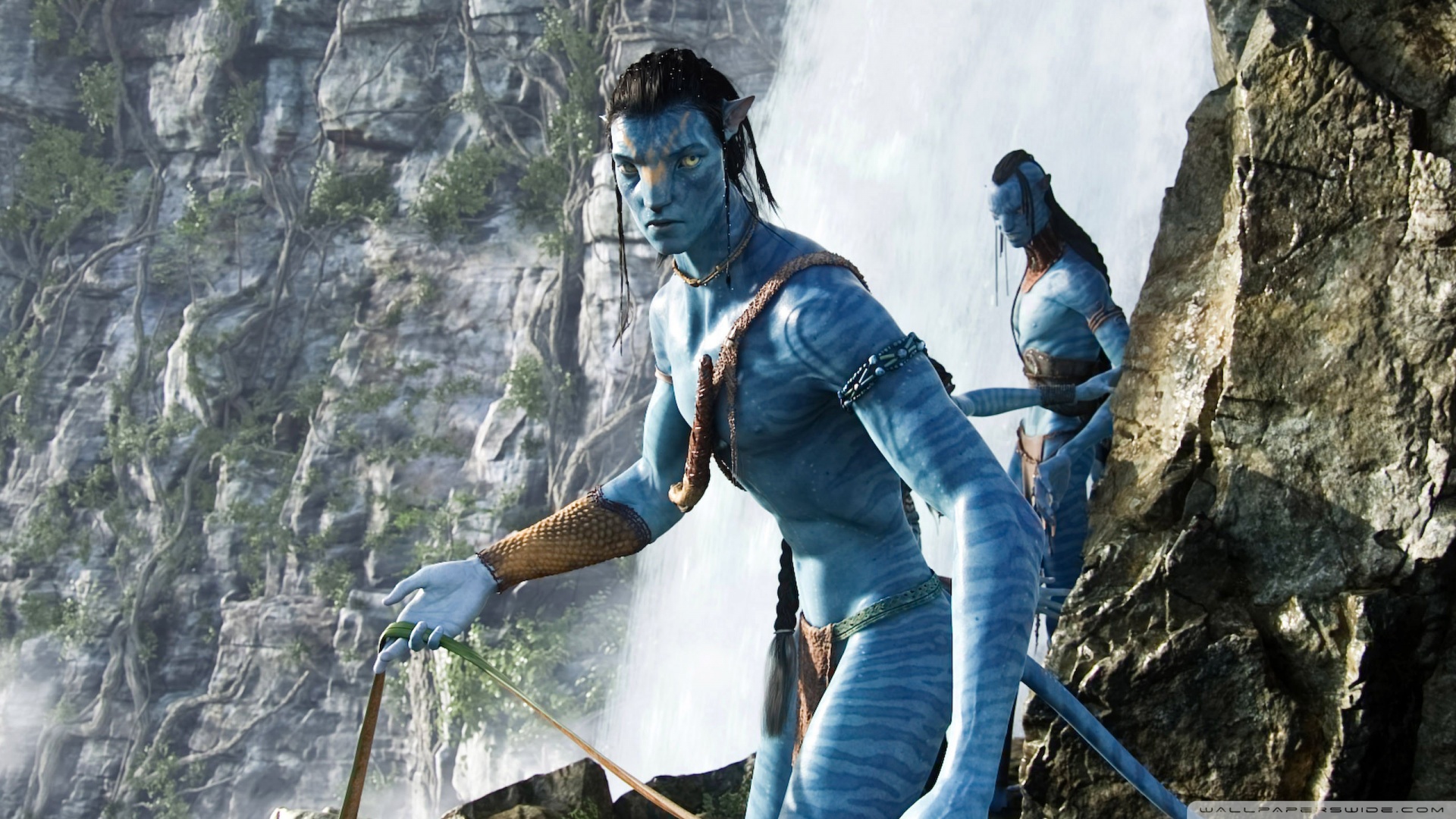 Avatar The Movie Waterfall 1920x1080 HD Wallpaper Movies