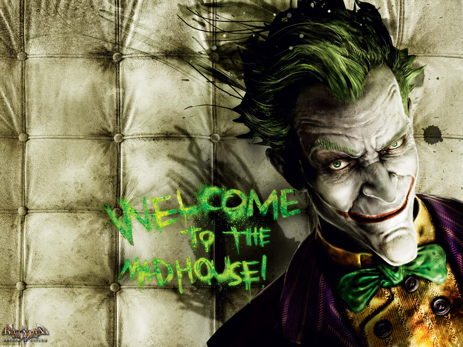 wallpaper Batman Arkham Asylum Joker Character Games Wallpaper HD ...