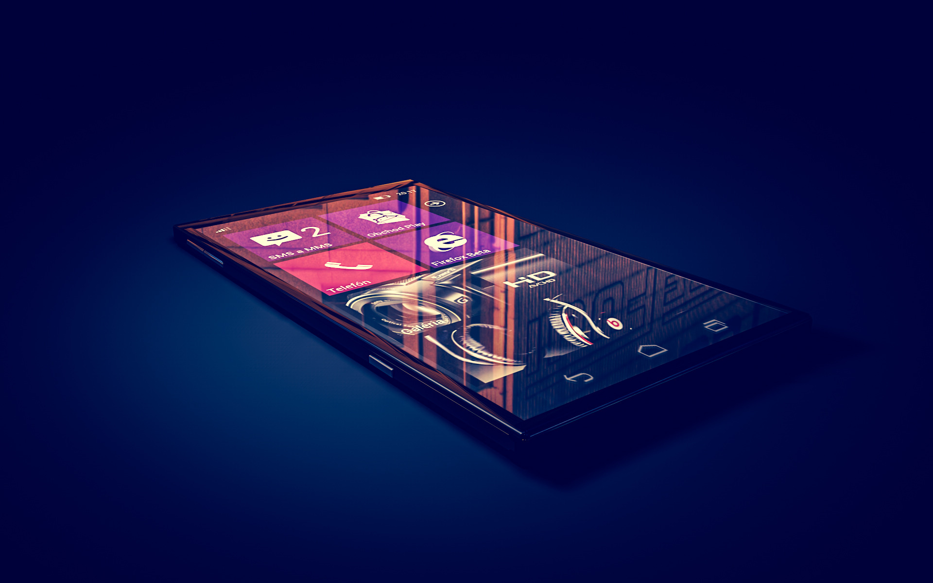 Concept Art Futuristic Microsoft Smartphones Surface Technology