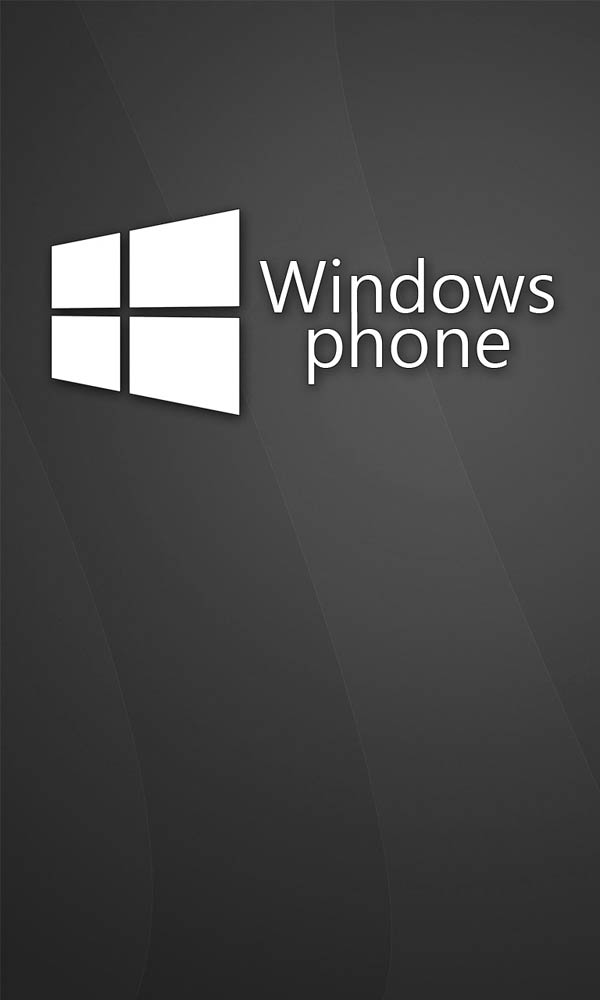 Windows phone black wallpaper