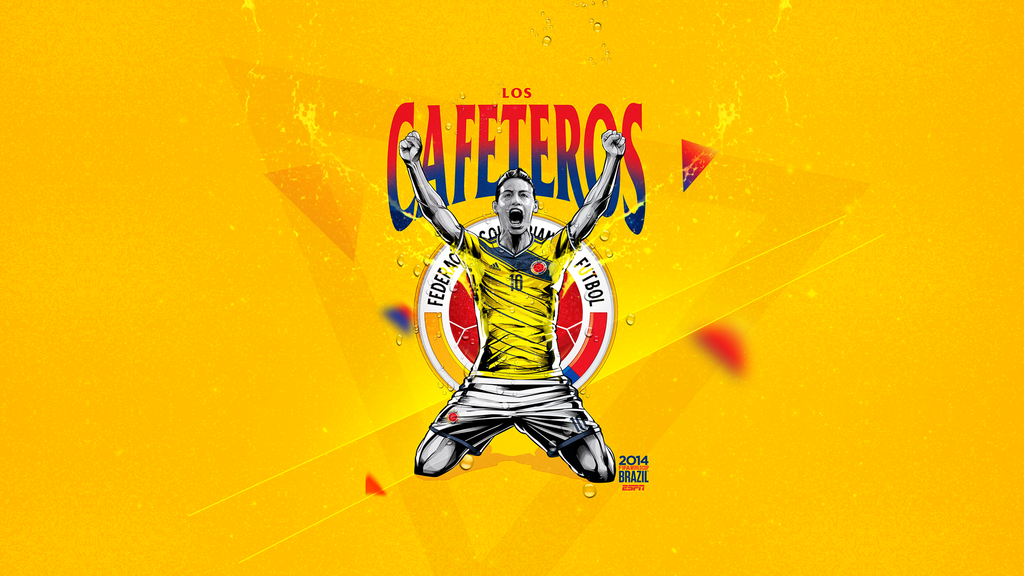 James Rodriguez Cafeteros Colombia Wallpaper by alexsolera on ...
