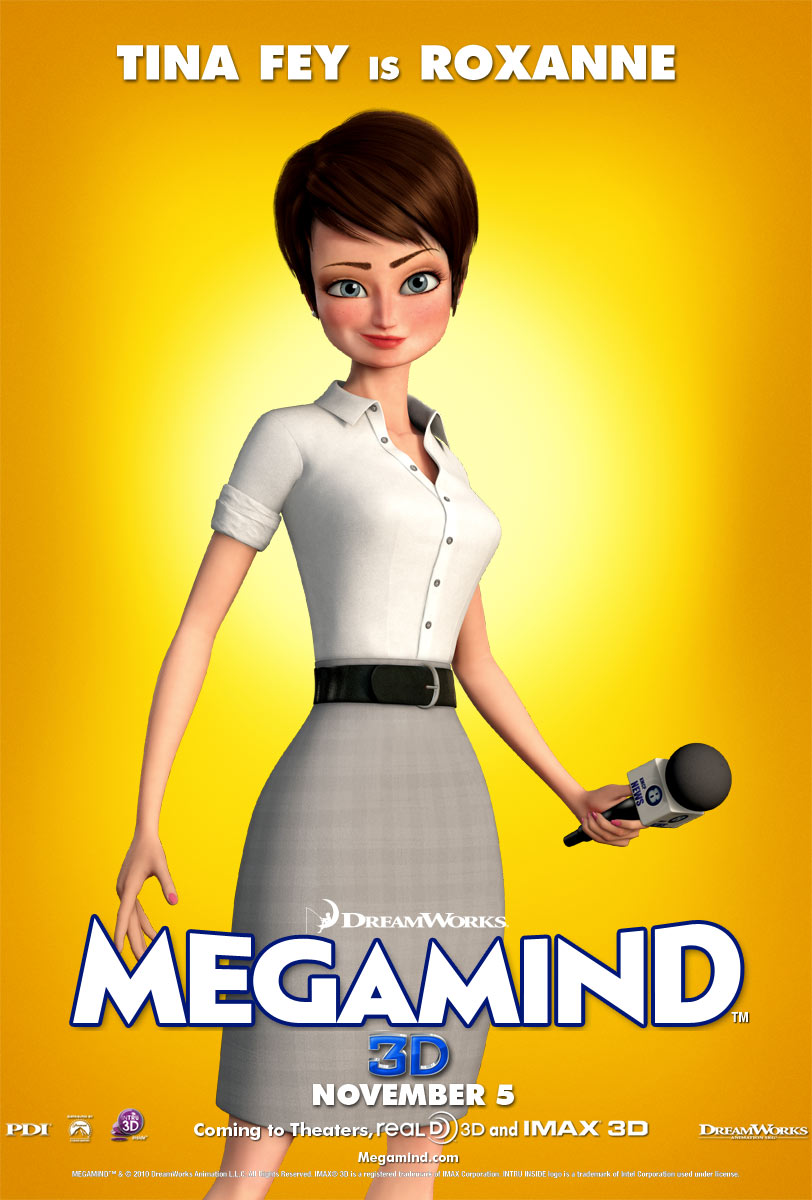 Roxanne from Megamind Desktop Wallpaper
