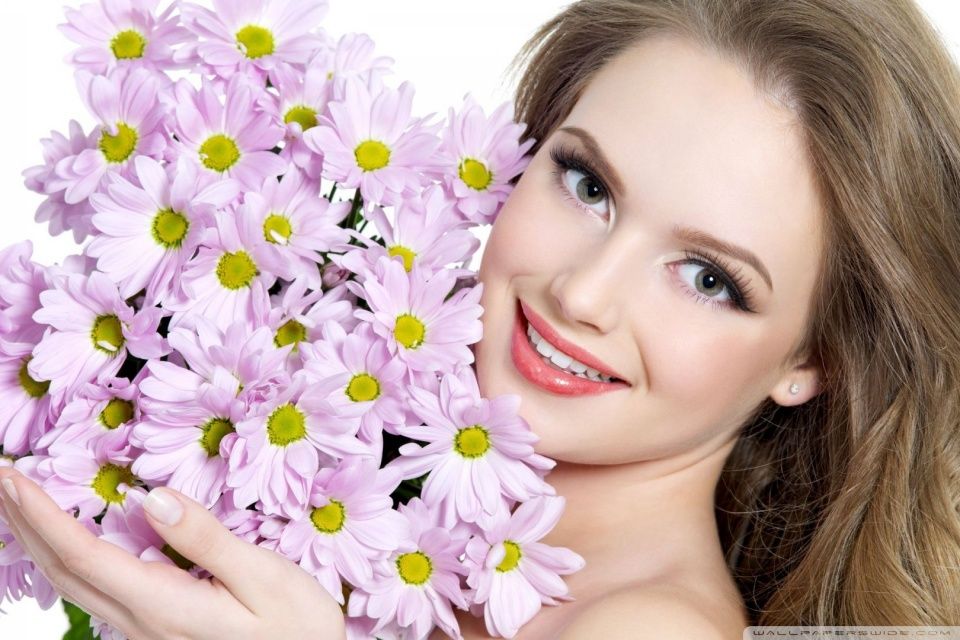 Smiling Beautiful Girl HD desktop wallpaper Widescreen High resolution