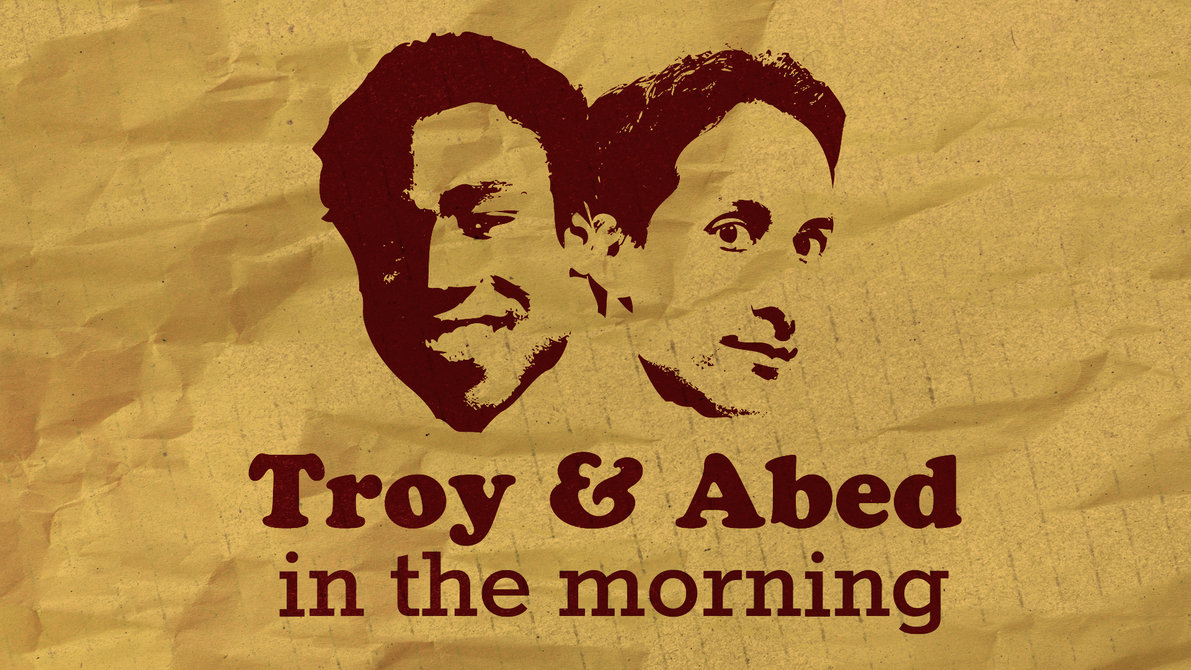 Troy and Abed in the morning by Boulinosaure on DeviantArt