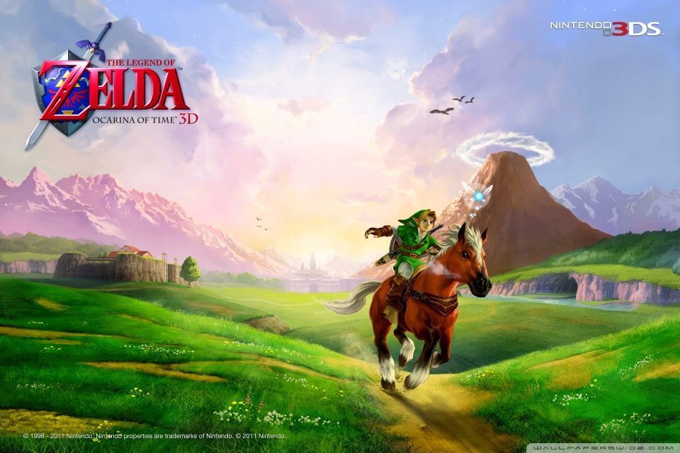 The Legend Of Zelda: Ocarina Of Time 3d HD desktop wallpaper ...