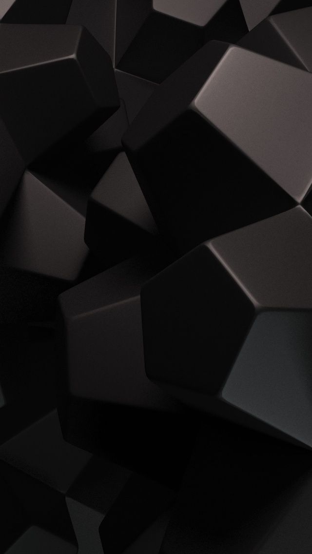 Abstract Black Dark Mobile Wallpaper - Mobiles Wall